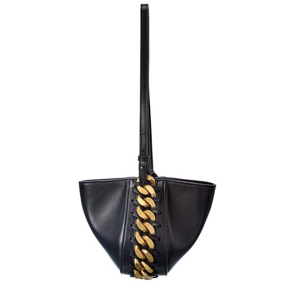 Stella Mccartney Chunky Chain Bucket Bag, Black - Picture 2 of 4